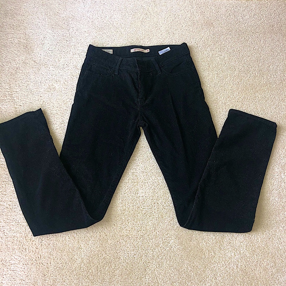 Black Corduroy Pants